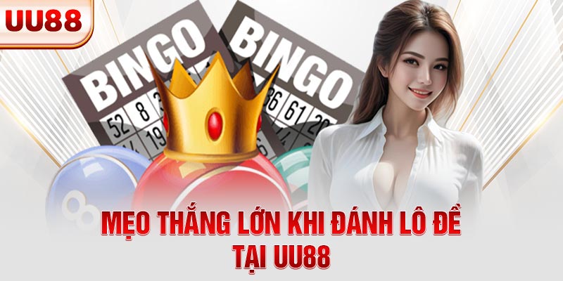 Mẹo thắng lớn khi đánh lô đề tại UU88 Mẹo thắng lớn khi đánh lô đề tại UU88