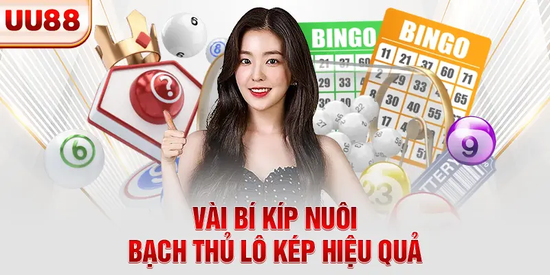 Vài bí kíp nuôi bạch thủ lô kép hiệu quả Vài bí kíp nuôi bạch thủ lô kép hiệu quả